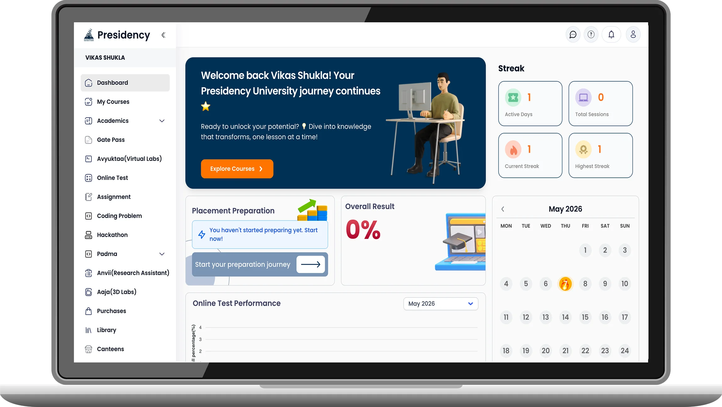 presidency web platform